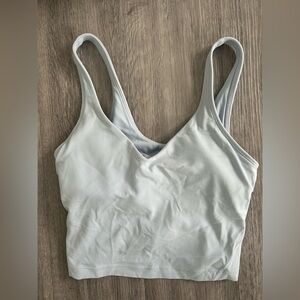 lululemon Align Crop Tank in Light Blue - Size 4